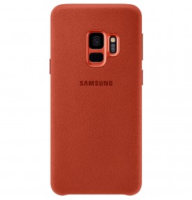Husa Alcantara Cover pentru Samsung Galaxy S9, Red